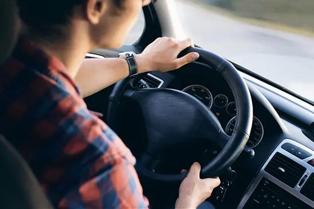 Beginner driving lesson